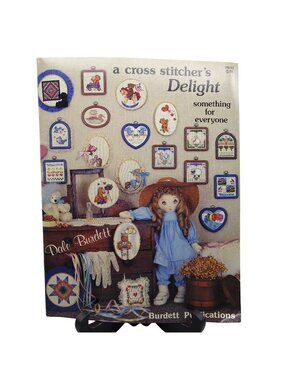 Vintage Cross Stitch Patterns, Delight Something for Everyone by Dale Burdett DB